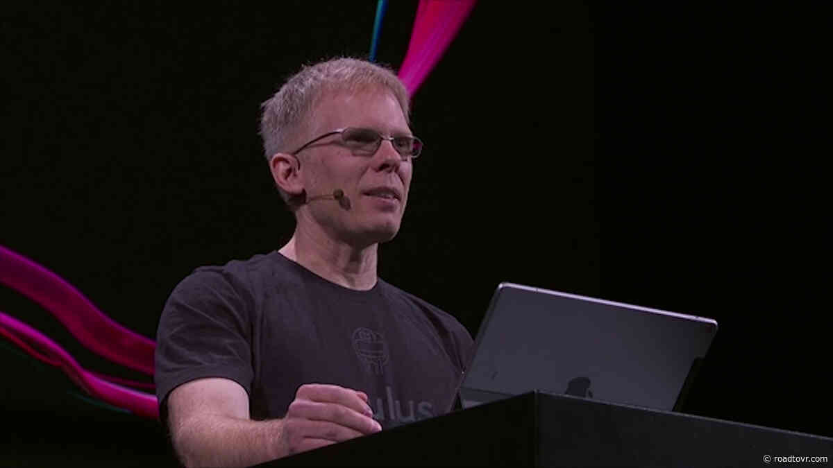Former Oculus CTO John Carmack Puts up $1M for Official VR Ports of Id Software Titles