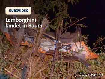 A555: Tödlicher Unfall bei Wesseling mit Lamborghini