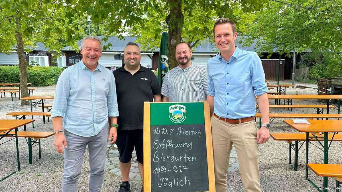 Neue Wirte da: Endlich wieder ein Prosit im Biergarten