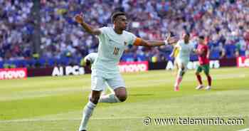 Mbappé y Dembélé brillan con golazos en la victoria de Francia sobre Marruecos.