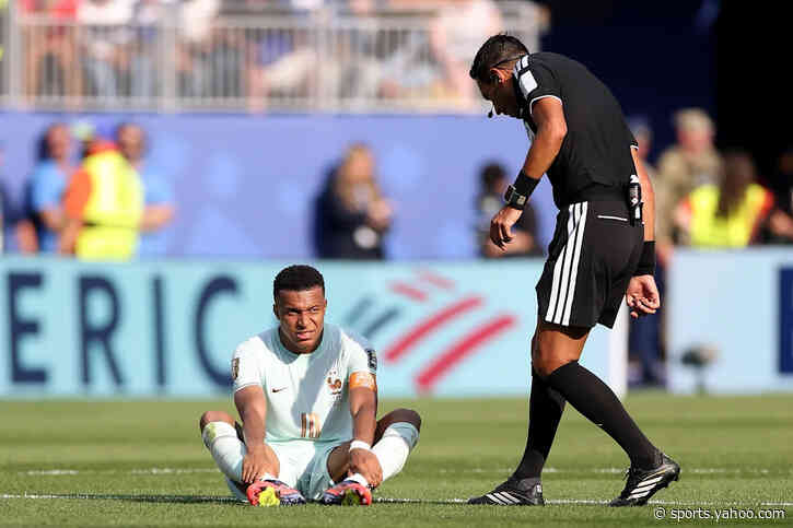 France manager allays Kylian Mbappe ankle injury fears after Real Madrid superstar forced off against Morocco