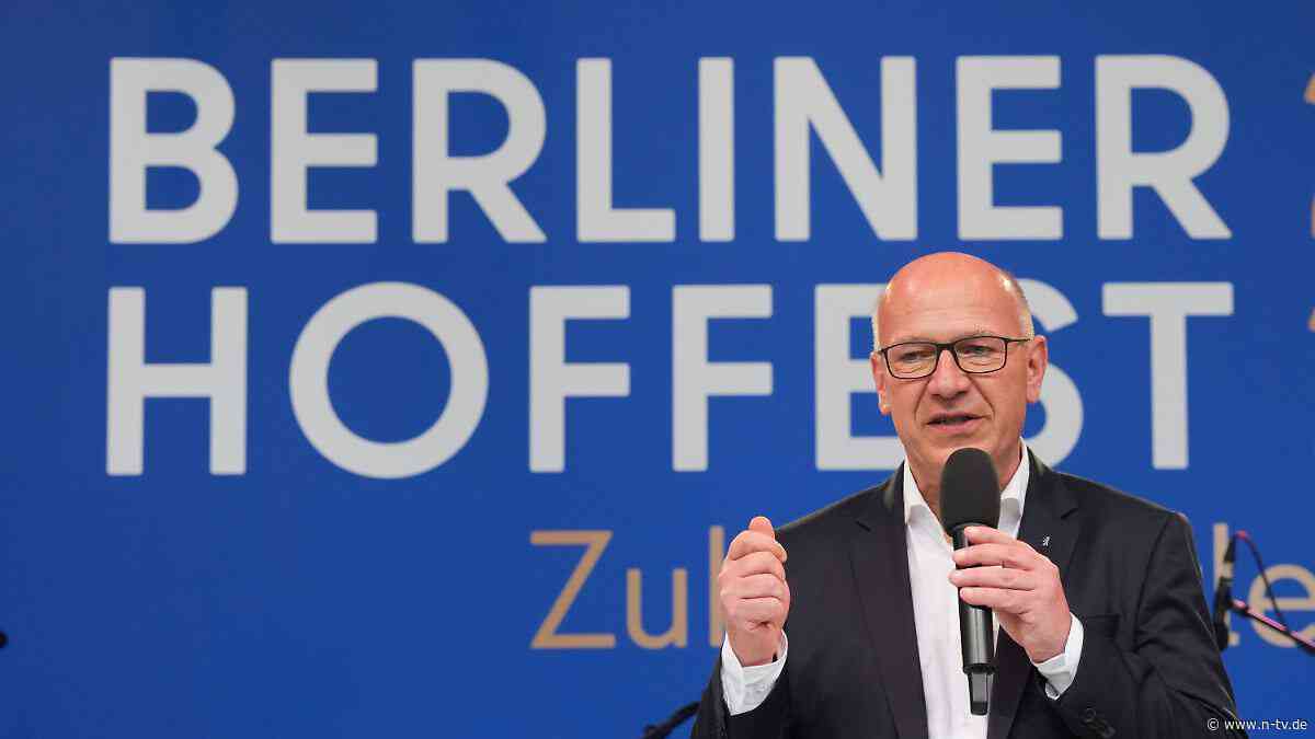 Regierungschef unter Druck: Ein Sturz Wegners "wäre das Todesurteil für die CDU"
