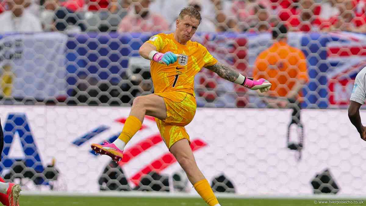 Ex-Everton star highlights Jordan Pickford fact that shoots down his critics