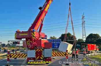 FW-M: Schweres Heben nach Unfall (Langwied)