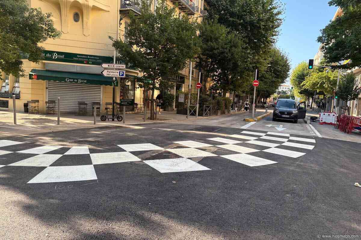 À la suite de l’éventration de la chaussée, on sait quand la portion de ce boulevard à Nice coupée à la circulation va rouvrir