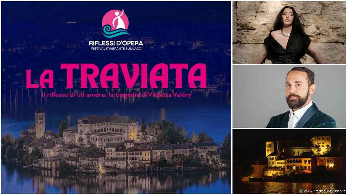 Niente quinte né sipario: con la Traviata brindi anche tu. A Orta l’opera lirica itinerante e immersiva diventa festival
