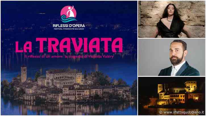 Niente quinte né sipario: con la Traviata brindi anche tu. A Orta l’opera lirica itinerante e immersiva diventa festival