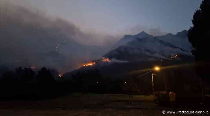 Oltre cento sfollati e seicento ettari di boschi distrutti dal fuoco in Ossola in Piemonte