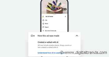 You can now check if a Google ad was made using AI