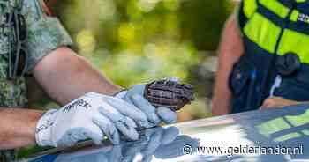 Handgranaat uit Tweede Wereldoorlog gevonden in tuin in Oosterbeek