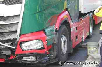POL-BI: Unfall im Autobahnkreuz Bad Oeynhausen - Sperrung dauert an
