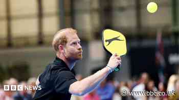 Prince Harry plays pickleball at Invictus Games event, but no Meghan