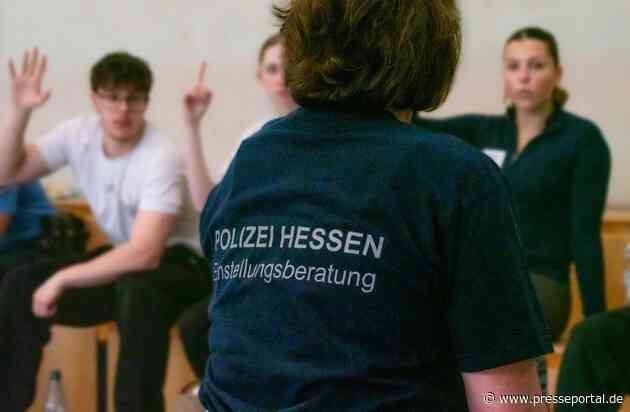 Mittelhessen: WETTERAUKREIS: Polizeipräsidium Mittelhessen bietet Ferientalk für Interessierte am Polizeiberuf an: "1.000 Möglichkeiten - ist der Polizeiberuf der richtige für mich?"