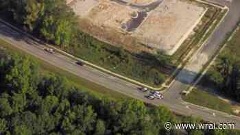 New Bern Ave shut down at Old Milburnie Road; police on scene
