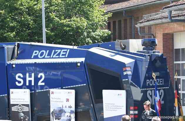 POL-SH-AFB: Jubiläumsfeier, 75-jähriges Bestehen der Bereitschaftspolizei Schleswig-Holstein