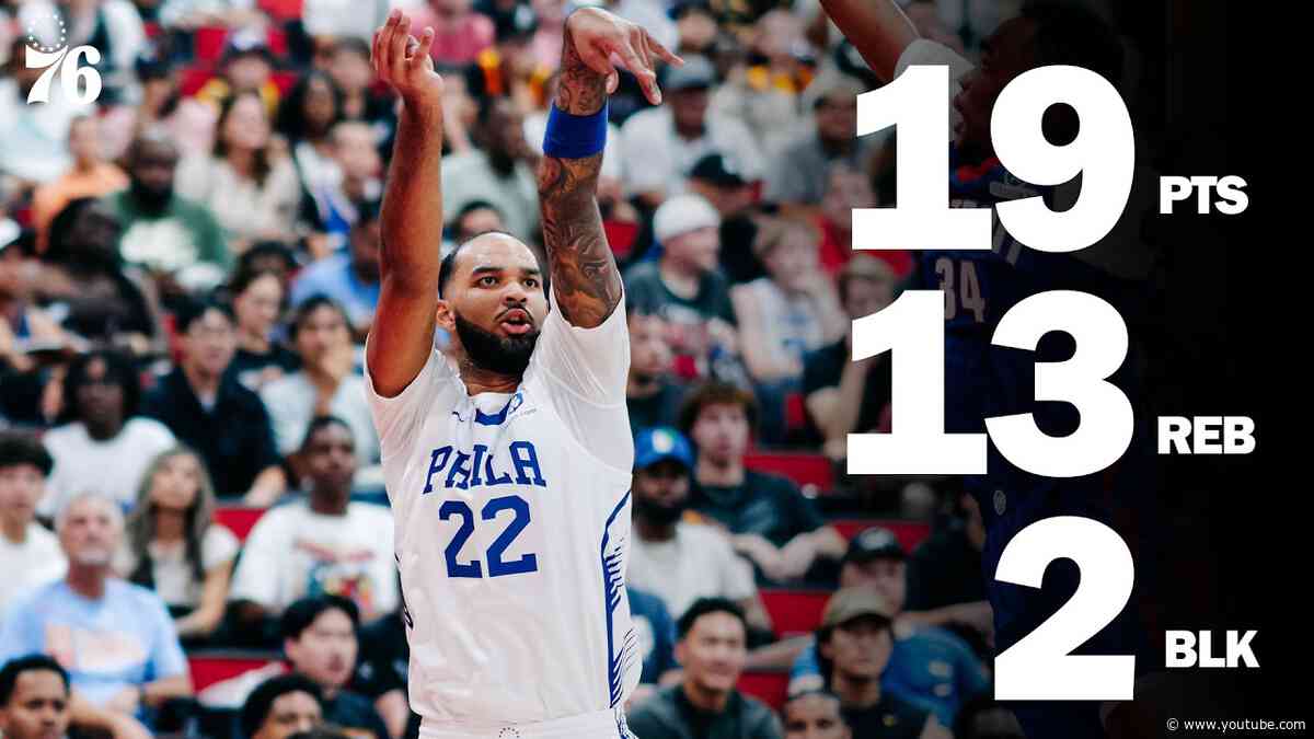 Johni Broome was DOMINANT in NBA Summer League Opener