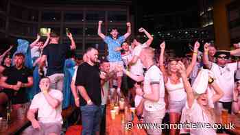 All the indoor and outdoor World Cup fan zones open in Newcastle for England v Norway