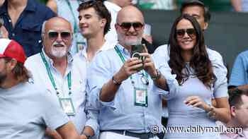 Benedict Cumberbatch, Keira Knightley and a host of stars join  Arthur Fery's multi-millionaire parents to cheer him on in historic Wimbledon semi-final