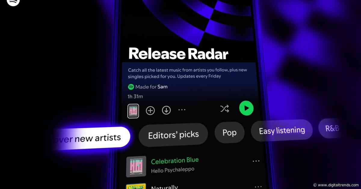 Spotify just gave Release Radar new controls so you can find new music your way