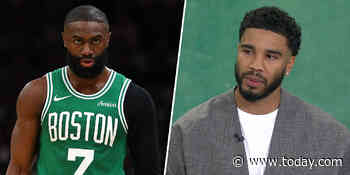 Jayson Tatum Reacts to Rumors He and Jaylen Brown Clash Off the Court