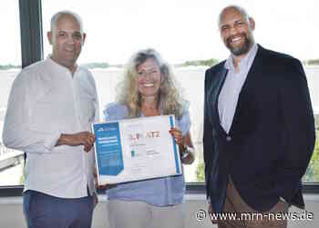 Germersheim – Geschäftsführer der Metropolregion Rhein-Neckar zu Besuch im Kreishaus – Urkunde für den 3. Platz bei der Challenge „Beweg dich, beweg was!“