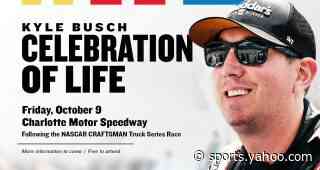 Public memorial service to honor Kyle Busch set for Charlotte fall weekend