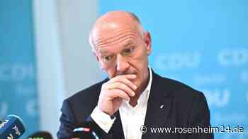 Regierungschef Wegner will kein Spitzenkandidat mehr sein
