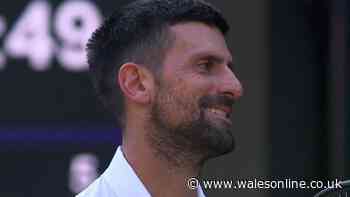 Clare Balding discloses what’s in Novak Djokovic ears on BBC as pundits gobsmacked