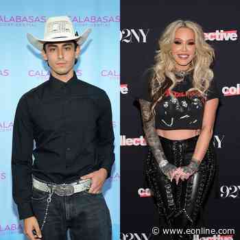 Calabasas Confidential's Dylan Wolf Cheekily Reacts to Bunnie Xo Kiss
