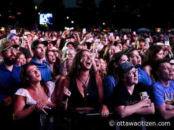 Unexploded Canada Day fireworks shot off Bluesfest opening night