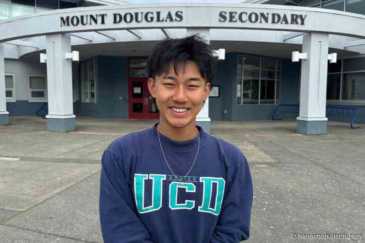 Island student wins prestigious $100K scholarship to UVic