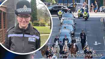 Parents of PC Jess Turnbull on their 'unimaginable loss' as she is honoured with moving ceremonial police funeral