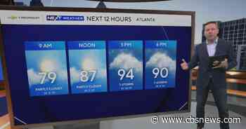 Heat, storms and rain: What Atlanta’s forecast looks like heading into the weekend