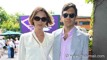 Keira Knightley and husband James Righton hold hands to watch Brit Arthur Fery on Centre Court at star-studded Wimbledon after putting divorce rumours to bed