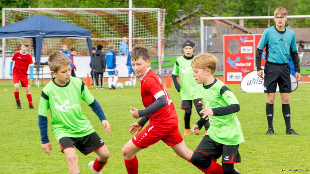 E-Jugend der SF Gmund steht im Bezirksfinale des Merkur CUP