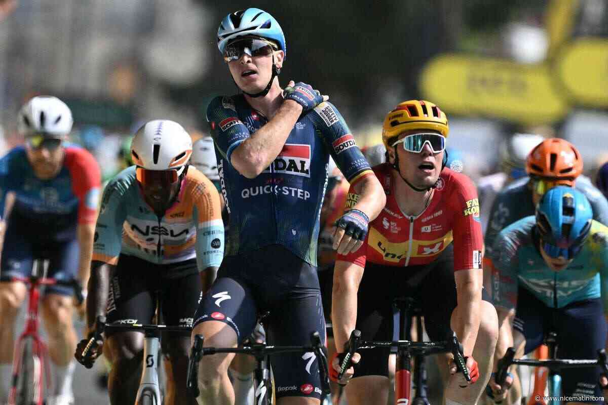 Le Belge Tim Merlier remporte au sprint la 7e étape du Tour de France à Bordeaux