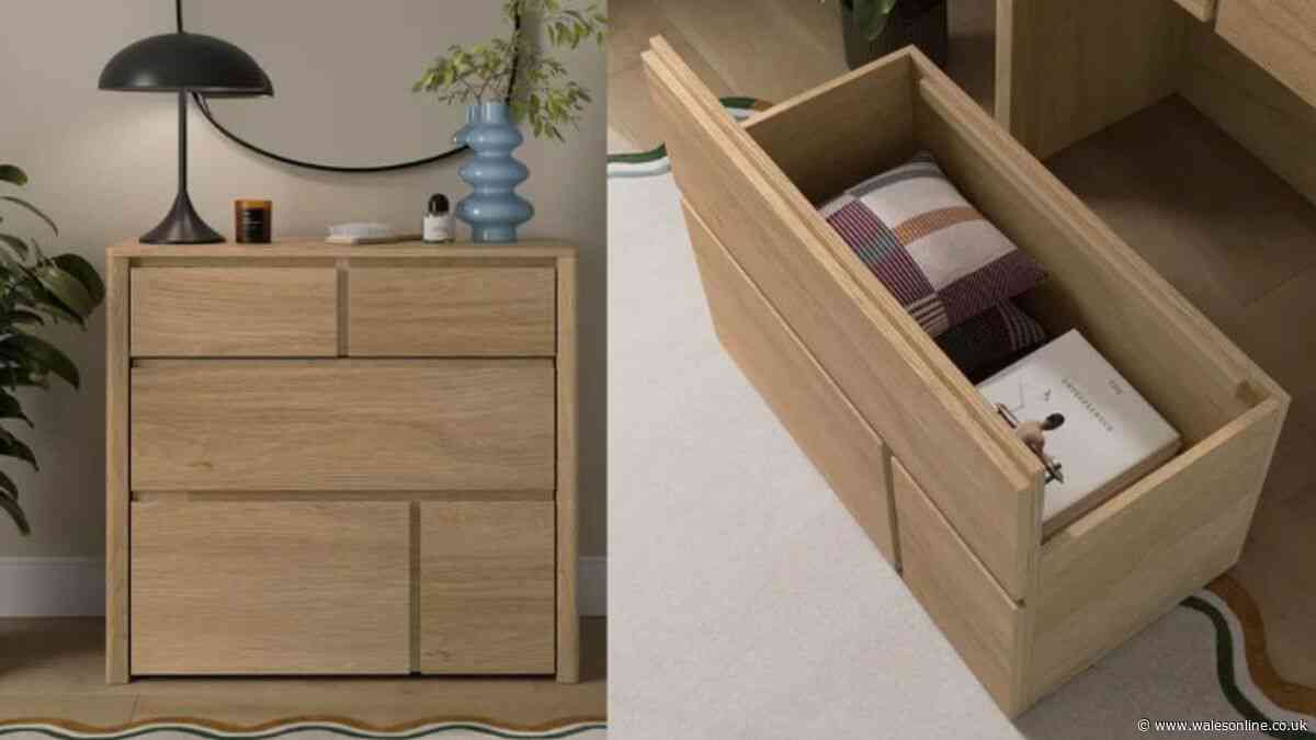 Dunelm's clever dressing table with hidden feature is ideal for saving space