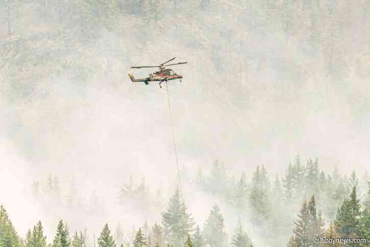 Wind pushing Brunswick Creek wildfire away from communities: BCWS