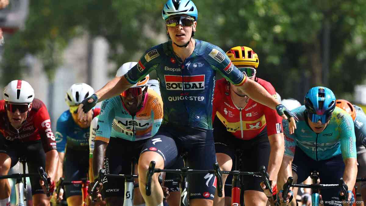 Uitslag en standen Tour de France: sprintzege voor Tim Merlier, Tadej Pogacar behoudt het geel