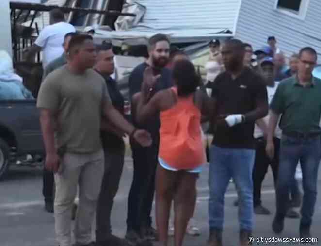 “¡Construyeron basura!”: familiares de víctimas increparon a Nicolás Maduro Guerra durante visita a zona afectada por los terremotos