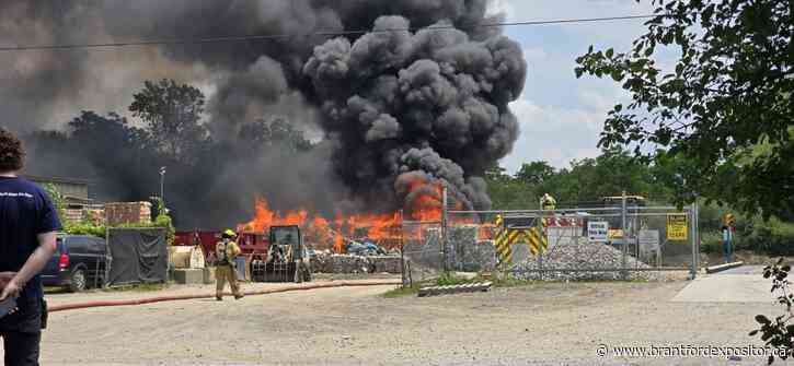 Update: Shaver Road reopens after major fire in Brant County