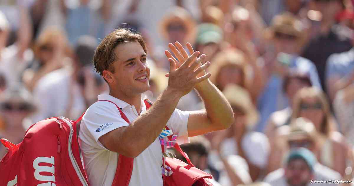 Franse ouders, Nederlandse coach en huis om de hoek, maar Wimbledon-sprookje Fery krijgt geen ‘happy end’