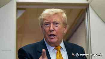 Obwohl Waffenruhe "VORBEI" ist: Trump stimmt neuen "Gesprächen" mit Teheran zu