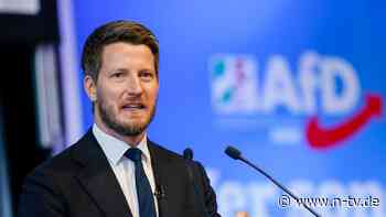 Gegen "Niedergang des Landes": AfD in NRW geht erstmals mit Ministerpräsidenten-Kandidat in den Wahlkampf