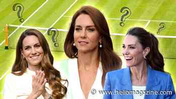 Can you match Princess Kate's Wimbledon outfit to the year in 60 seconds?