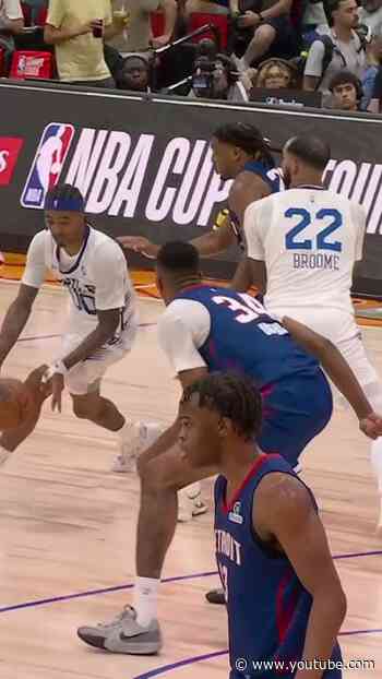 Johni Broome just posterized TWO defenders! 🔥