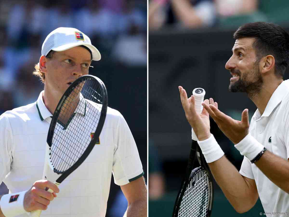 Wimbledon, Sinner-Djokovic vale la finale | Secondo set, 5-4