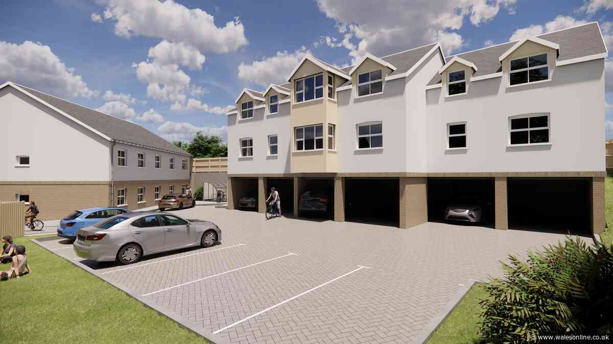 Site of former Pontycymmer pub that burnt down years ago being turned into flats