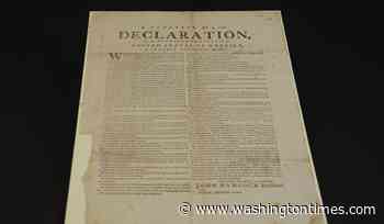 1776 Declaration of Independence broadside sells for $3.6 million in auction