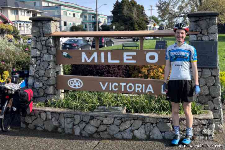 Victoria teen pedals across Canada for Terry Fox Foundation